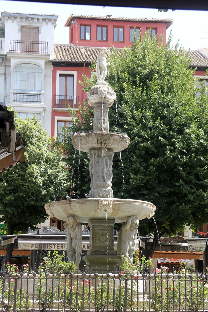 Fountain, Plaza de Bib-Rambla